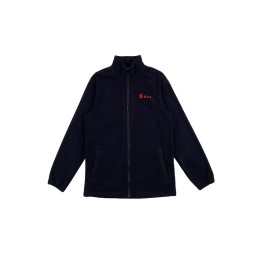 A large supply of black long-sleeved polar fleece jackets Order stand-up collar embroidered LOGO sweater jackets Sweater jacket center Z596 A large supply of black long-sleeved polar fleece jackets Order stand-up collar embroidered LOGO sweater jackets Sweater jacket center Z596